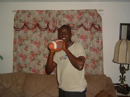 Me with the Football
